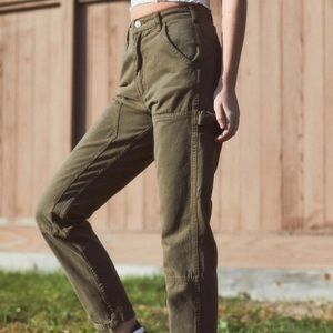 PACSUN-John Galt Olive Jane Cargo Pants👼